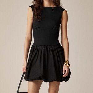 J crew bubble hem mini dress